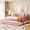 Pink, variant on Space-saving twin trundle, easy assembly - Convenient for small spaces and quick setup