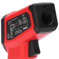 thumbnail image 4 of Pistola De Temperatura Digital, -50-380 Grados Celsius Pantalla Retroiluminada Indicador De Temperatura IR Para Procesamiento De Alimentos Para Mantenimiento Y Reparación De, 4 of 7