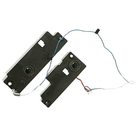 2 paquetes de parlantes incorporados Parte compacta para computadora portátil Altavoces de sonido con sonido envolvente negro, para tabletas
