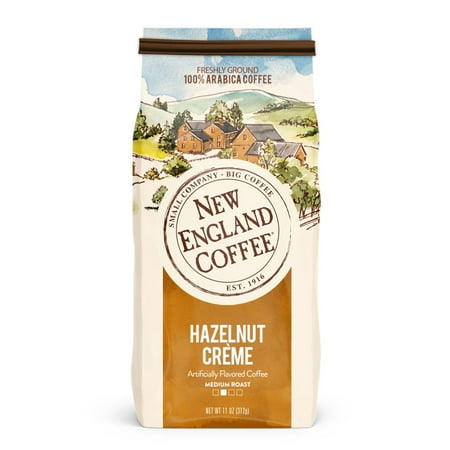 (2 Pack) New England Coffee Hazelnut Creme, 22 Oz.