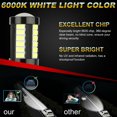 thumbnail image 4 of 9006 9005 Antiniebla LED 12V Luces Conducción 5730 33SMD Circulación Diurna, 4 of 9