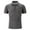 Mens T Shirts Gray, variant on Golf Shirts for Men Short Sleeve Tshirts Shirt Mens Casual Lightweight Solid Color Pullover Button Collared Breathable Going-Out Work Tees Tops
