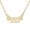 GD6, variant on iTNHFP Custom Necklace for Women Jewelry Stainless Steel Women Light Gift Number Pendant Necklace 000 999