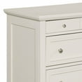 thumbnail image 5 of Homestyles Naples Off White Wood Dresser with Felt Lined Top Drawers, 5 of 9