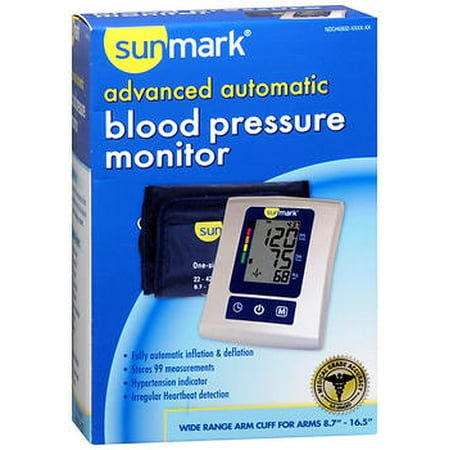 UPC 038703919060 product image for Sunmark Advanced, Automatic Blood Pressure Monitor - 1 ct | upcitemdb.com