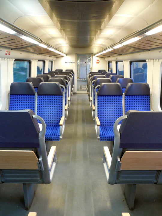 Travel Train Sit Seats Rows Of Seats Deutsche Bahn20 Inch