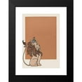 thumbnail image 2 of William Wallace Denslow 18x24 Black Modern Framed Museum Art Print Titled - The Lion Becomes the King of Beasts (1900), 2 of 5