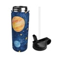 thumbnail image 2 of Haiem Planets And Stars1 Printed 18oz Sports Insulated Kettle With Straw Sports Insulated Kettle For Running Hiking Cycling Climbing Mans Womans Insulated Water Bottle, 2 of 8