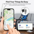 thumbnail image 4 of Air Tracker Tag 4Pack for Apple,Smart Wallet Tracker with Find My(iOS Only),IP67 Waterproof,Standby for One Year,Item Locator Keys/Wallets/Bags,Black, 4 of 9