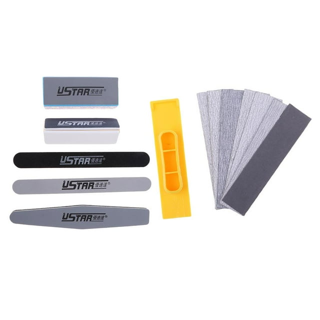 Herramientas para Manualidades Baoblaze Palos de Pulido Juego de Herramientas de Papel de Lija Modelo de Hobby