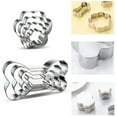 thumbnail image 4 of Walmart Deals! Stainless Steel Dog Treat Cutters Dog Bone Cookie Cutter, Metal Dog Treat Cookie Cutter Homemade Dog Biscuit Treats Cutter, Dog Themed Cookie Cutters for Homemade Treats Baking, 4 of 4