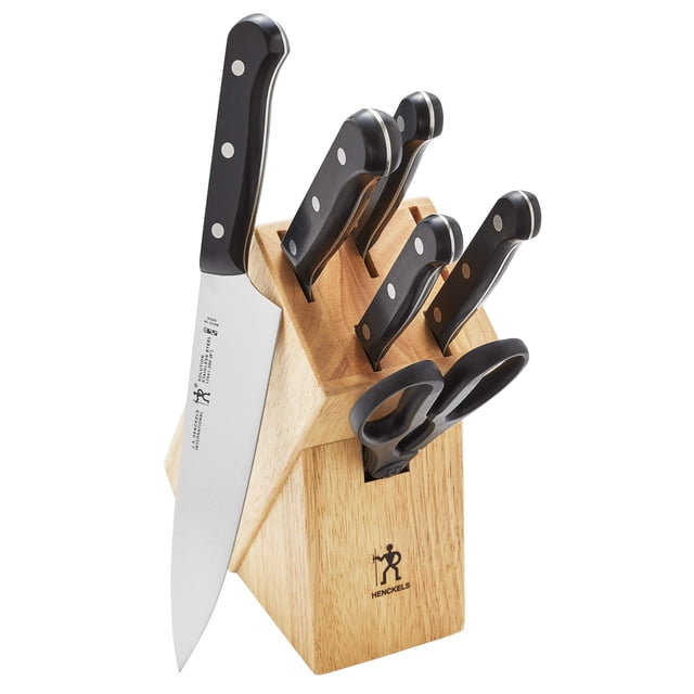 Juego de cuchillos HENCKELS Solution Razor-Sharp, 7 piezas, Chef Bread Brown
