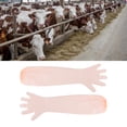 thumbnail image 1 of Guantes Veterinarios, Amplia Aplicación EVA, No Tóxicos, Seguros, 50 Unidades, Diseño De Banda De Goma Desechable Para Palpación De Vaca Para Lavavajillas, 1 of 8