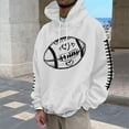 thumbnail image 1 of WILLBEST Sudaderas En Pareja Sudadera con Capucha para Hombre, con Estampado De Fútbol, Informal, Holgada, Cómoda, De Manga Larga, Suave para Otoño e Invierno, para Uso Diario Chica, 1 of 3