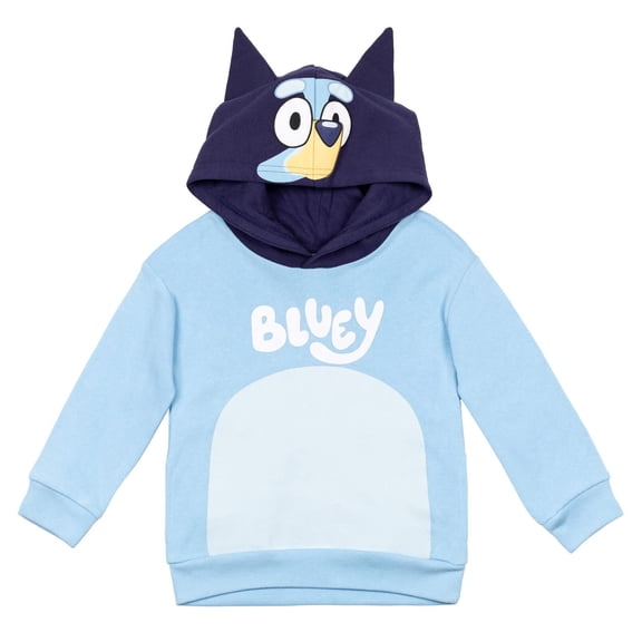 Sudadera con Capucha de Forro Polar Bluey para Niños de 7 a 8 Años