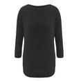 thumbnail image 5 of ShomPort Womens Fleece Comfy Soft Pullover Tops Long Dress Fuzzy Oversized Sweatshirts with Pockets Loungewear (Black 11), 5 of 5