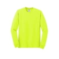 thumbnail image 5 of Gildan Heavy 100% Cotton Long Sleeve T-Shirt – Safety Green Color | 5.3 Oz Size - M | Buy from GILDAN, 5 of 5