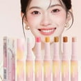 thumbnail image 2 of Beauty Gradient Glitter Eyeshadow Stick, One-Swipe Shimmer & Matte Eyeshadow Pen for Beginners, Long-Lasting & High Color Pigment, 6 Colors Available, 2 of 8