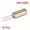 Gold Tone, variant on Uxcell Electronic Vibration Sensor Gold Plating Ball Tilt Shaking Trigger Switch Metal Black 5Pcs