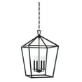thumbnail image 2 of Savoy House 1-321-4-89 Townsend 4 Light Foyer Pendant in a Matte Black Finish (17" W x 26" H), 2 of 5