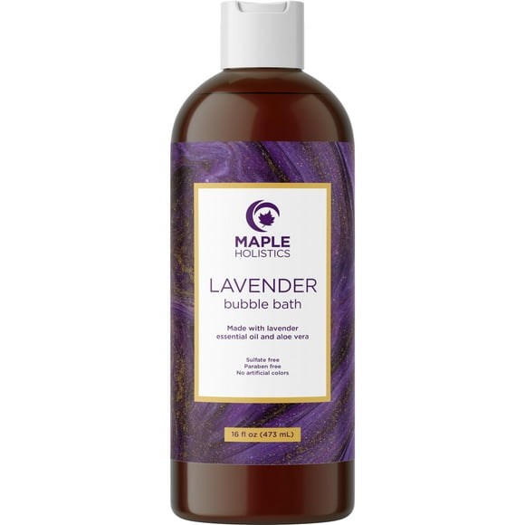 Baño de burbujas Maple Holistics Premium Lavanda 473 ml