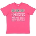 thumbnail image 3 of Inktastic Cousins Make the Best Friends Youth T-Shirt, 3 of 5