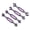 Purple, variant on BIMZUC Elite Aluminum Alloy RC Wrench Kit 4-Piece Custom Remote Control Vehicle Repair Multi-Tool Ball Joint Turnbuckle Nut Remover for RC Cars Boats Drones Purple (5.9 inches / 15.0 cm)