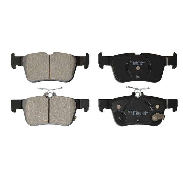 Premium Ceramic Disc Brake Pad REAR Set + Shims KFE QuietAdvanced KFE1665104