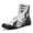 White And Black, variant on [Sneakers] Professional High-Top Boxing Shoes for Men And Women, New 2025 Model, Slip-Resistant And Durable, Suitable for Indoor Fitness Training, Wrestling, Combat Sports, And Sanda Competitions