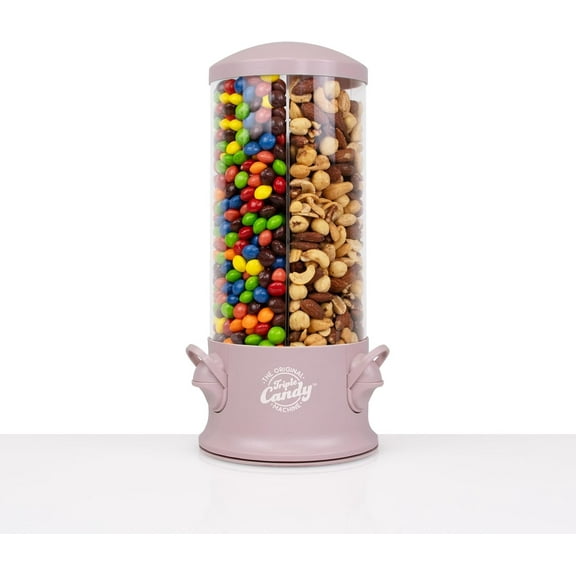 The Original Triple Candy Machine, Fun Candy and Nut Dispenser Pink