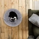 thumbnail image 2 of Cama calmante para perros y gatos, antiansiedad, cama redonda suave y cálida, cojín de felpa de piel sintética esponjosa para perros y gatos pequeños y medianos, 2 of 8
