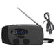 thumbnail image 2 of Radio de MANIVELA Bling Bling solar con linterna LED meteorológica, 2 of 14