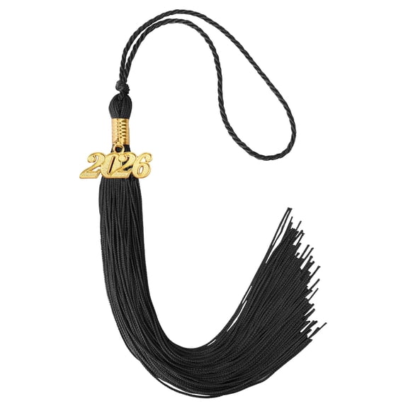 COOLHOOD 2026 Graduation Tassels With Year Charm Class of 2026 Graduation Hat Decoration Tassels For Bachelor Gown Robe Caps