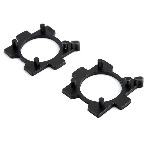 Aramox Retenedor de Bombilla de Faro 2PCS H7 LED Adaptador de Bombilla de Faro de Coche Base L08 Soporte de Retenedor para Mazda CX5 CX7