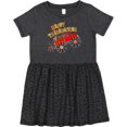 thumbnail image 3 of Inktastic Happy Thanksgiving Monster Truck with Turkey and Food Girls Toddler Dress, 3 of 5