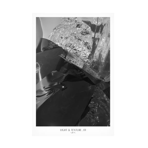 Trademark Fine Art Annika John Light and texture 01 Canvas Wall Art