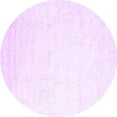 thumbnail image 1 of Ahgly Company Indoor Round Solid Purple Modern Area Rugs, 8' Round, 1 of 4