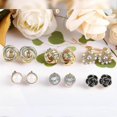 thumbnail image 5 of Clip On Earrings - 6 Pairs Hypoallergenic Non-pierced Clip Earrings, 5 of 5