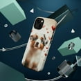 thumbnail image 3 of DistinctInk Tough Case for Apple iPhone 13 MINI (5.4" Screen), Compatible with MagSafe Charging - Valentine's Day Australian Shepherd Puppy, 3 of 6