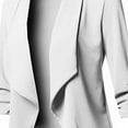 thumbnail image 5 of CILENON New Year Womens Casual Blazers Open Front Long Sleeve Work office Suit Jacket Stylish Blazer for Professional and Everyday Wear Vest(White,XL), 5 of 5