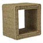 Household Essentials Seagrass Mid-Size End Table - image 2 of 2