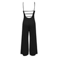 thumbnail image 6 of EYNMVR Summer Sleeveless Jumpsuits for Women Dressy Square Neck Wide Leg Pants Knit One Piece Rompers Fashion Clothing, 6 of 6