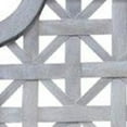 thumbnail image 3 of HomeRoots 516351 27.25 x 1 x 27.25 in. Grey Solid Wood Wall Decor - Set of 2, 3 of 5