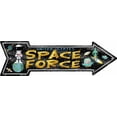 thumbnail image 2 of Panneau Flèche en Métal Force Spatiale US (avec Notes Collantes), 2 of 3