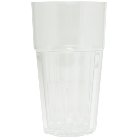 Excellante Diamond 16 oz. Polycarbonate Tumbler, Clear, Comes in Dozen