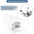 thumbnail image 4 of Motorcycle Windshield Extension, Universal Adjustable Windscreen Wind Deflector, 4 of 5