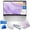 Purple, variant on HP 14 Laptop Thin & Light, Microsoft Office 365(one year), Intel Quad-Core Processor, 4GB Memory, 128GB Storage, Windows 11 Home (Blue)