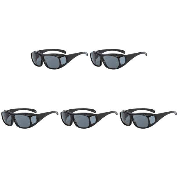 Gafas Conducción Nocturna para Coche Gafas Antideslumbrantes Gafas Conductor (negro)