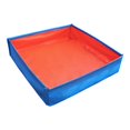 thumbnail image 3 of Planter caja contenedor de plantas práctico ligero para el patio balcón de patio trasero 66cmx66cmx25cm, 3 of 8