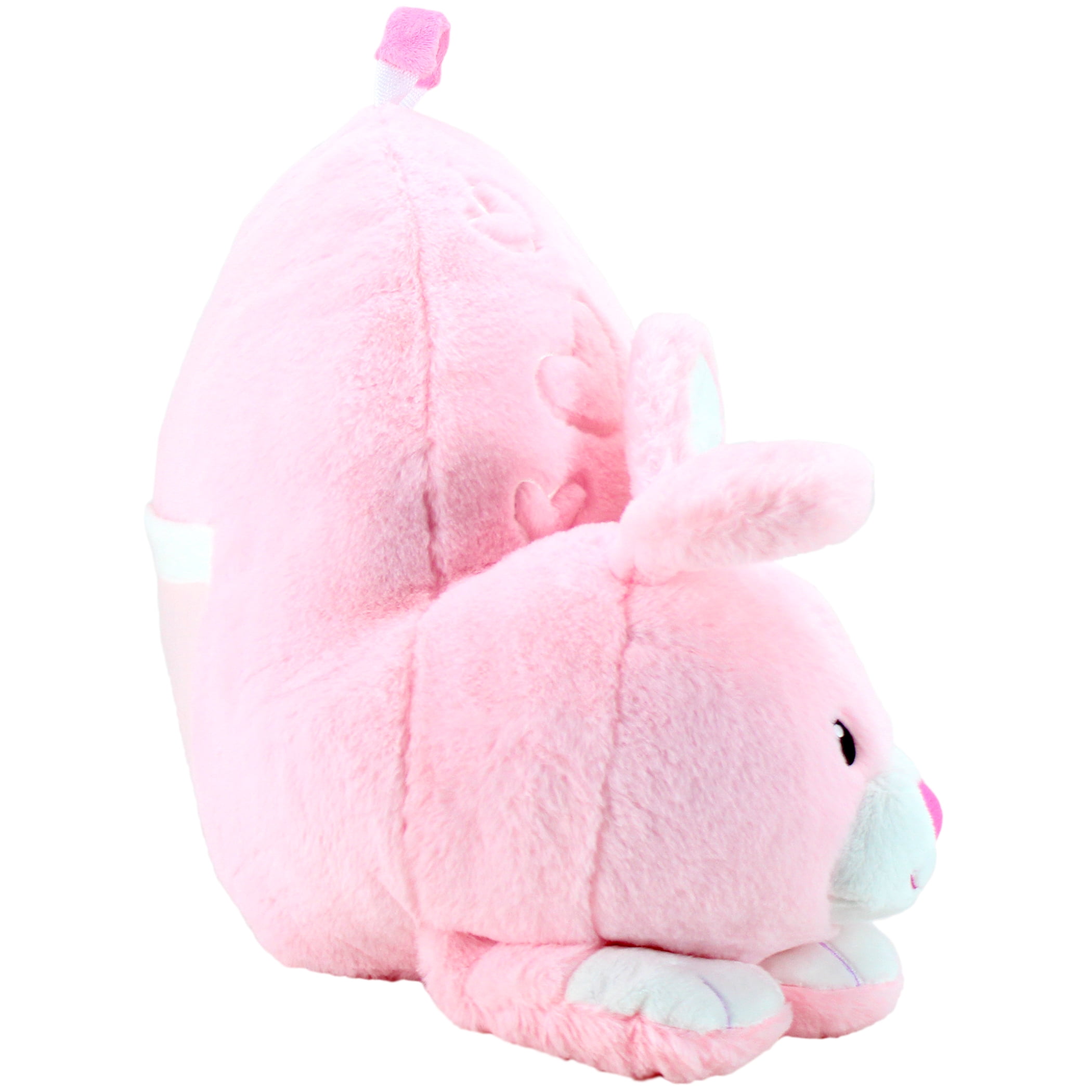 Sweet Seats Pink Bunny Backrest Pillow for Kids, 26" x 14"